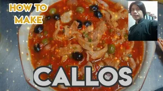 How to make CALLOS | Spanish Recipe