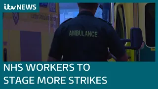 Ambulance workers in Unison are to stage two fresh strikes in the dispute over pay | ITV News