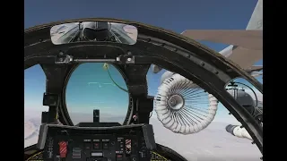 F-14 Tomcat Air Refueling Tutorial | DCS World | Flying Hai, Electronic Fighter Pilot School