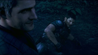 Resident Evil Vendetta : Chris Vs Glenn Arias Fighting cut Scenes.