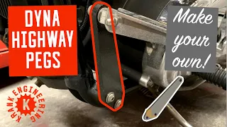 Design your own custom brackets - Dyna highway peg project