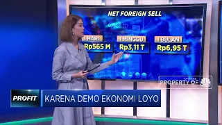 Ekonomi Loyo Akibat Demo