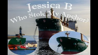 1 Bow Anchor..Four Cranes! 5 Cargo Holds! . The Jessica B Arrives Duluth to load Wheat for Italy