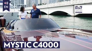 MYSTIC C4000 seen at MIBS 2024 - The Boat Show