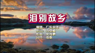 广东余丰 《泪别故乡》KTV 导唱字幕 （备有伴奏视频）