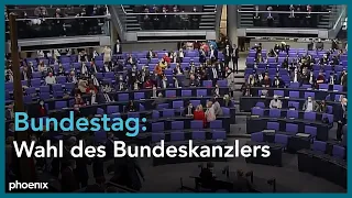 Kanzlerwahl im Bundestag ab 9 Uhr live!