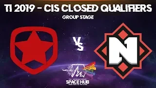 Gambit vs Nemiga - TI9 CIS Regional Qualifiers: Group Stage