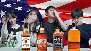Koreans Try Bourbon For The First Time | 𝙊𝙎𝙎𝘾