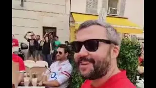 Watch: Wales fans stage flashmob in Nice ahead of Portugal match