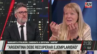 Luis Novaresio mano a mano con Margarita Stolbizer - Dicho Esto (08/11/2021)