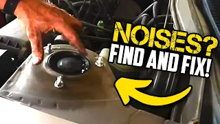 Quickly Diagnose Steering & Suspension Clunking Vibrating Shaking Noise in your Car - Toyota