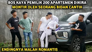 BOS KAYA PEMILIK 200 APARTEMEN DIKIRA MONTIR OLEH BIDAN CANTIK ! ENDINGNYA MALAH ROMANTIS