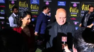 Anupam Kher ~ 15th Annual IIFA "Magic of the Movies" Green Carpet Interviews