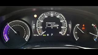 POV-Acceleration 0-130 kmh-Mazda MX-30 EV facelift 2022