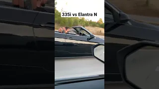 Elantra N DCT vs BMW 335i