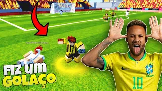 FIZ UM GOLAÇO E FOMOS CAMPEÕES NO SUPER LEAGUE SOCCER ROBLOX!