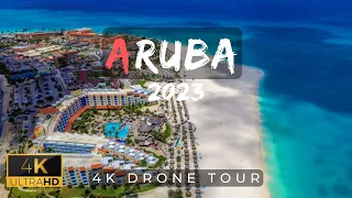 Aruba in 4k Ultra HD Aerial Drone Tour | One happy Island