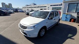 Покупка Renault Sandero с пробегом. Полный осмотр после покупки