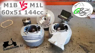 Quattrini M1B ed M1L 144cc - Vediamo le differenze