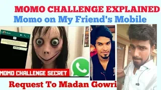 Momo Challenge explained | Momo on my friend mobile