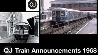 (Fixed) QJ Train announcements (1968)