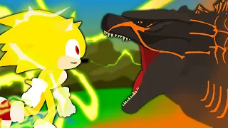 Super Sonic vs Thermo Godzilla