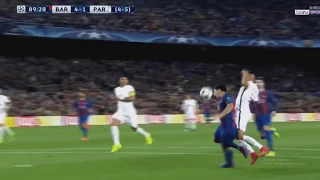 Luis Suarez "Dive" against PSG