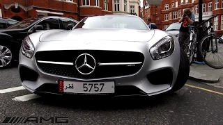 3x Mercedes AMG GT in London
