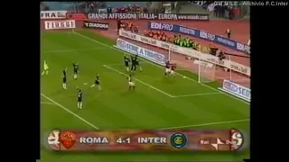 2003-04 (24^ - 07-03-2004) Roma-INTER 4-1 [Cassano,A.Mancini,Vieri,Totti(R),A.Mancini] D.S.Rai2