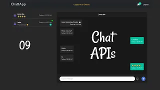 Real-time Chat App - 9 Chat APIs | React, Node.js and Socket.io