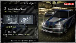 Need For Speed Most Wanted 5-1-0 | Blacklist #03 Ronald McCrea "Ronnie"  | PPSSPP [1080P]