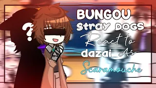Bungou Stray Dogs react to Dazai as Scaramouche || BSD x GI || 1/? || ANGST ?