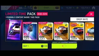 Asphalt 9 : Spending Tokens on Jaguar XJR- 9 key packs - Guess The Keys Were Finished