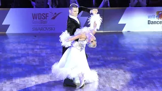 The World Champions of the WDSF Professional Division dances the tango.