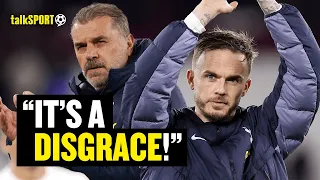 Tottenham Fan Is FUMING That James Maddison Was Subbed Off By Ange Postecoglou 😱🔥