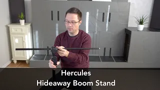 Hercules Hideaway Microphone Boom Stand Review