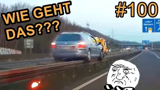 Chillen auf der Leitplanke, Brake Check, Auffahrunfälle & Hubwagen-Scooter | #GERMAN #DASHCAM #100