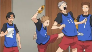 Just Yaku Kicking Lev | Haikyu!!