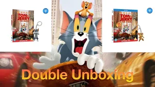 Tom And Jerry The Movie DVD And Blu Ray Double Unboxing Plus Keyrings (Links in the description)