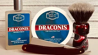 Subscriber Requested Face Lather Demo Using Our Draconis Shave Soap