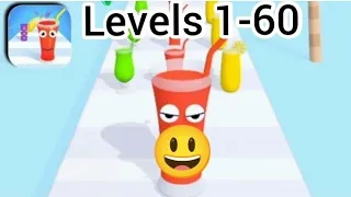 Juice Run ‐ All Levels Gameplay Android,ios   (Levels 1-60)