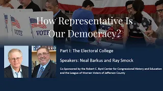 How Representative is our Democracy? Part I: The Electoral College