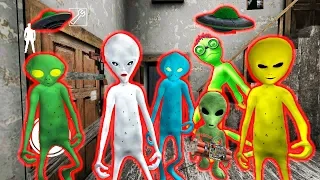 Злые Пришельцы Убийцы СОСЕДИ ГРЕННИ Зона 51 - Alien Neighbor Area 51 Escape Granny ДЕЛАЮ КОНЦОВКУ