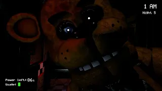 FNaF Freddy Fazbear's Voice Lines Animated [In-Game]