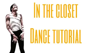 In the closet dance tutorial