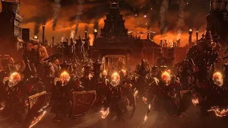 (Radious mod) Total War: Warhammer 3. # 2. Астрагот Железнорук. Сложность Легенда.