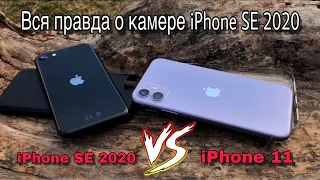 ТЕСТ КАМЕРЫ iPhone SE 2020 vs iPhone 11 (фото и видео)