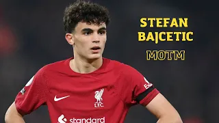 Stefan Bajcetic | MOTM performance vs Everton on Feb 14, 2023