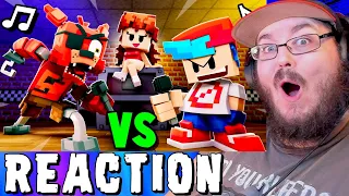 Friday Night Funkin' VS FNAF! 🎵 - Fazbear and Friends SHORTS #1-27 Compilation FNAF REACTION!!!