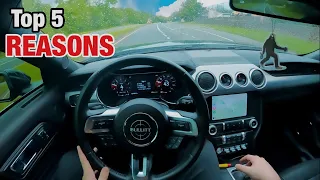 5 RESONS WHY I LOVE MY MUSTANG BULLITT! (POV DRIVE)